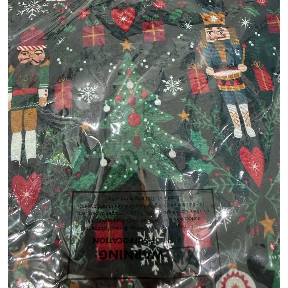 Little Sleepies CHRISTMAS NUTCRACKER Holiday Men's Bamboo Pajama Top L NWT